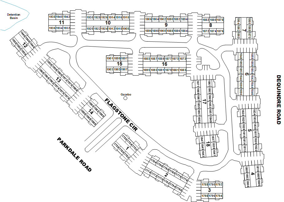 Site Map Boulder Ridge Condos